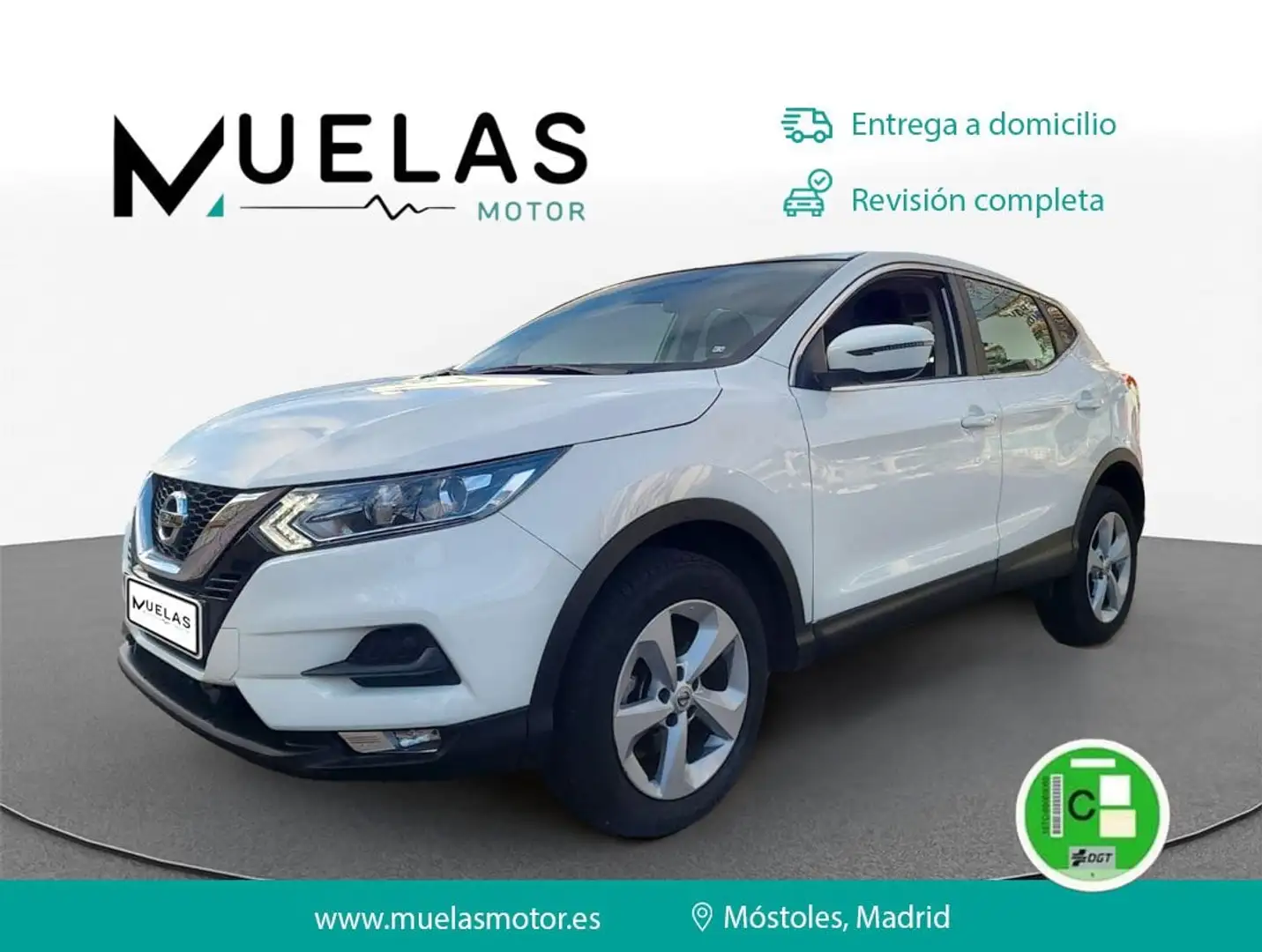 Nissan Qashqai 1.5dCi Acenta 4x2 85kW Blanco - 1