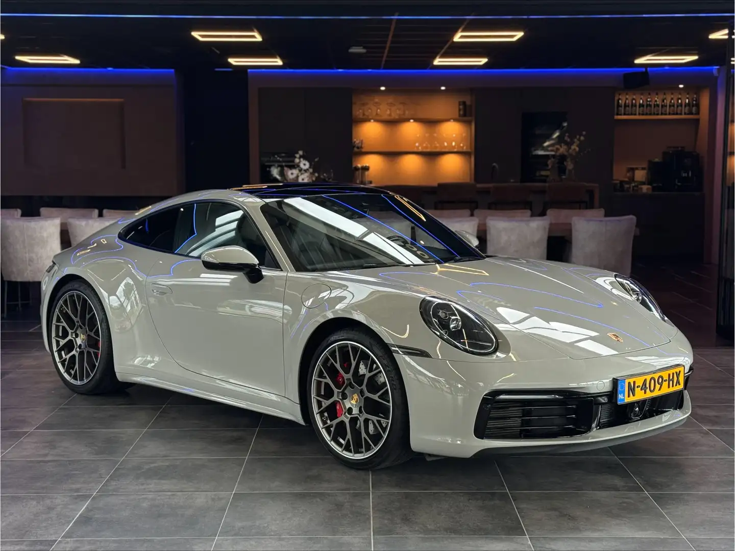 Porsche 992 3.0 Carrera 4S Sport chrono Bose Dealer onderhoude Gris - 1