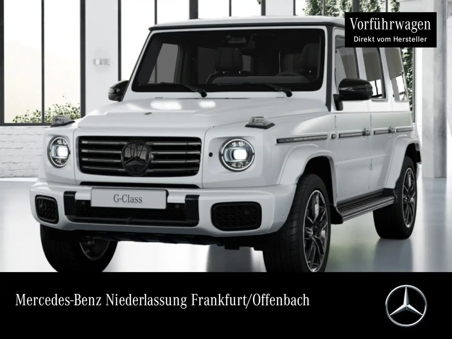 Mercedes-Benz G 500 360° Stdhzg AHK Night 9G Temp Weiß - 1