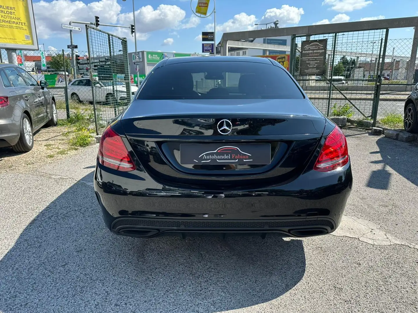 Mercedes-Benz C 220 d 4MATIC Autom. ***AMG LINE*** 170PS megaAusstattg Negro - 2