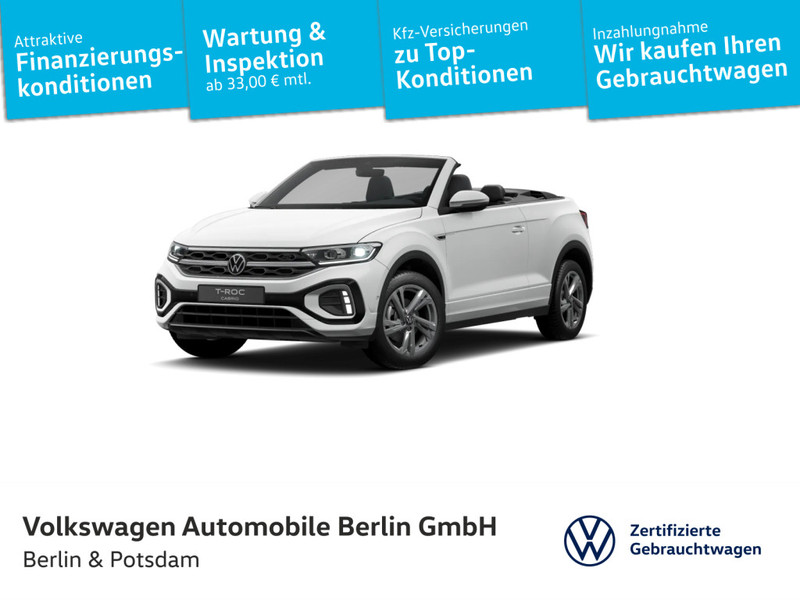 Volkswagen T-Roc 1.5 TSI Cabriolet  R-Line DSG Navi Klima A