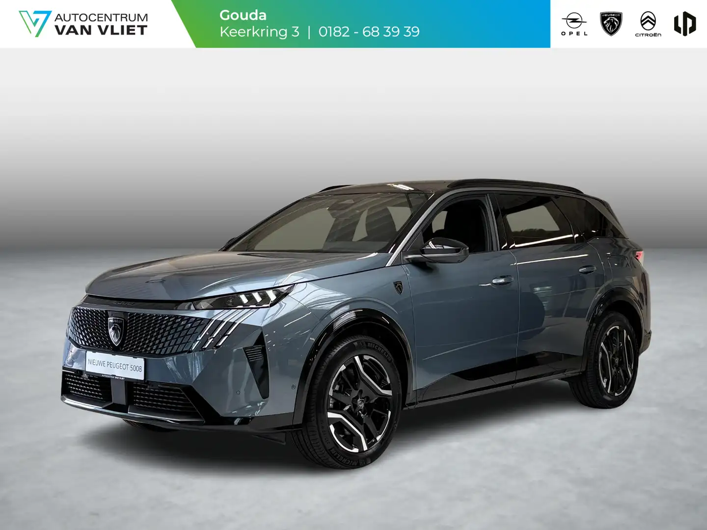 Peugeot 5008 e-5008 GT Avantage 73 kWh Mistral Executive Interi Bleu - 1