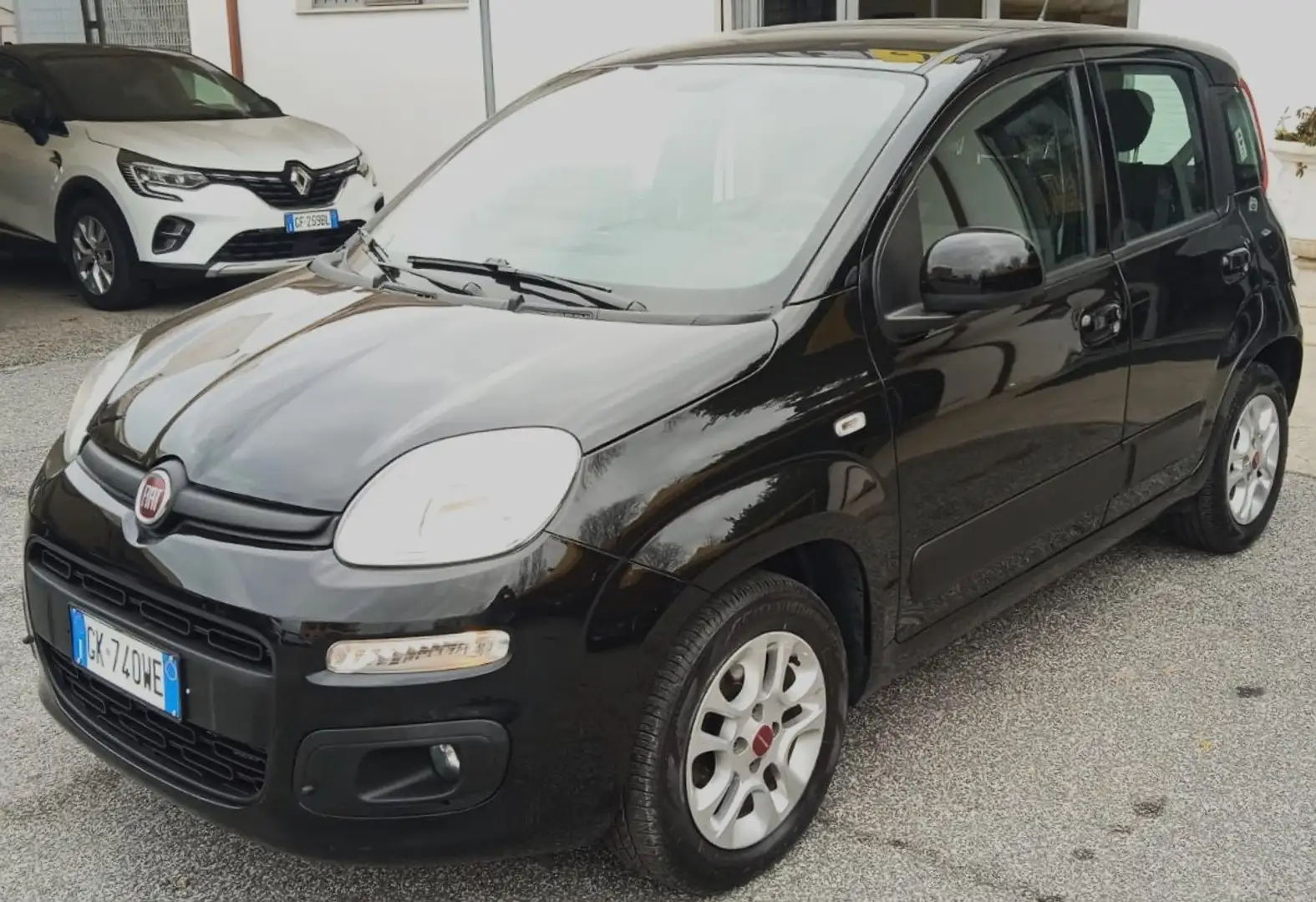 Fiat Panda 1.2 Lounge 69cv 5 Posti S.di parcheggio C.Lega Nero - 1