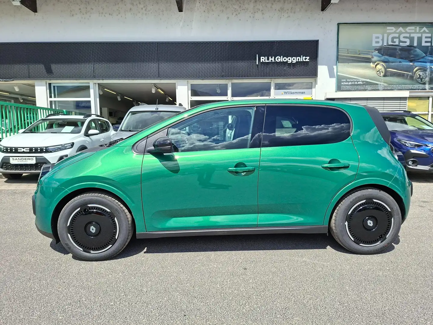 Renault Twingo Twingo 80PS 27,5 kWh Techno Grün - 2
