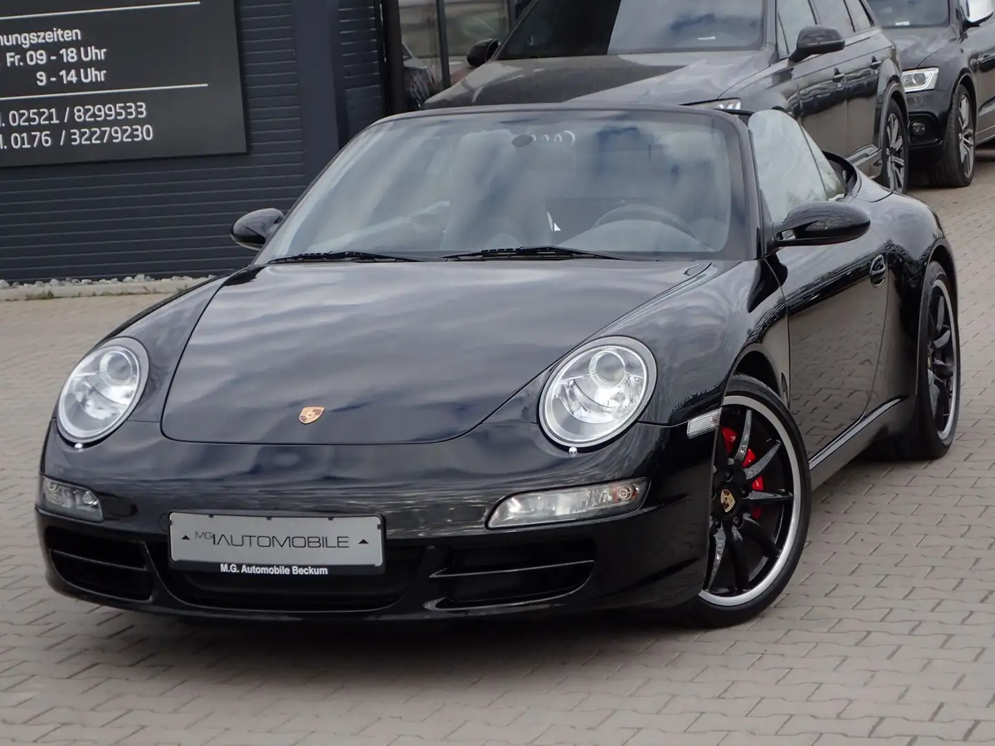 Porsche 911 997 Carrera S Cabriolet - SPORTABGAS / BOSE Noir - 1