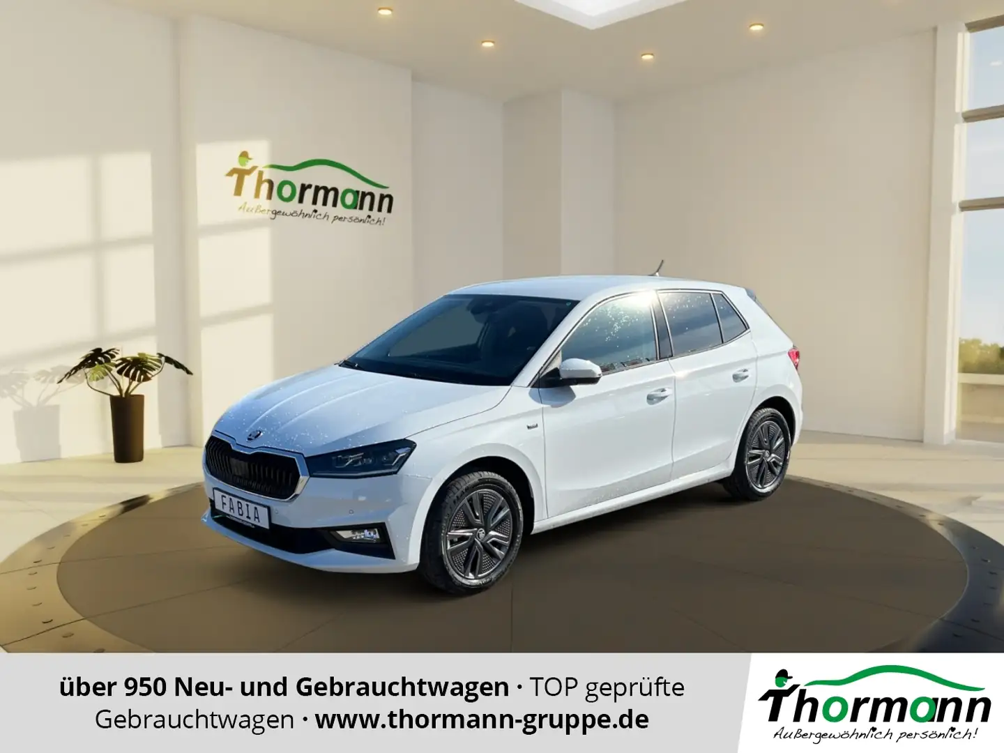Skoda Fabia Tour 1.0 TSI LED KAMERA Weiß - 1