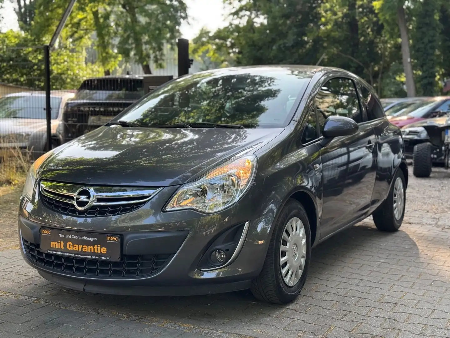 Opel Corsa 1.4 Tüv & Service Neu 2.Hand SHZ PDC Leder Grau - 1