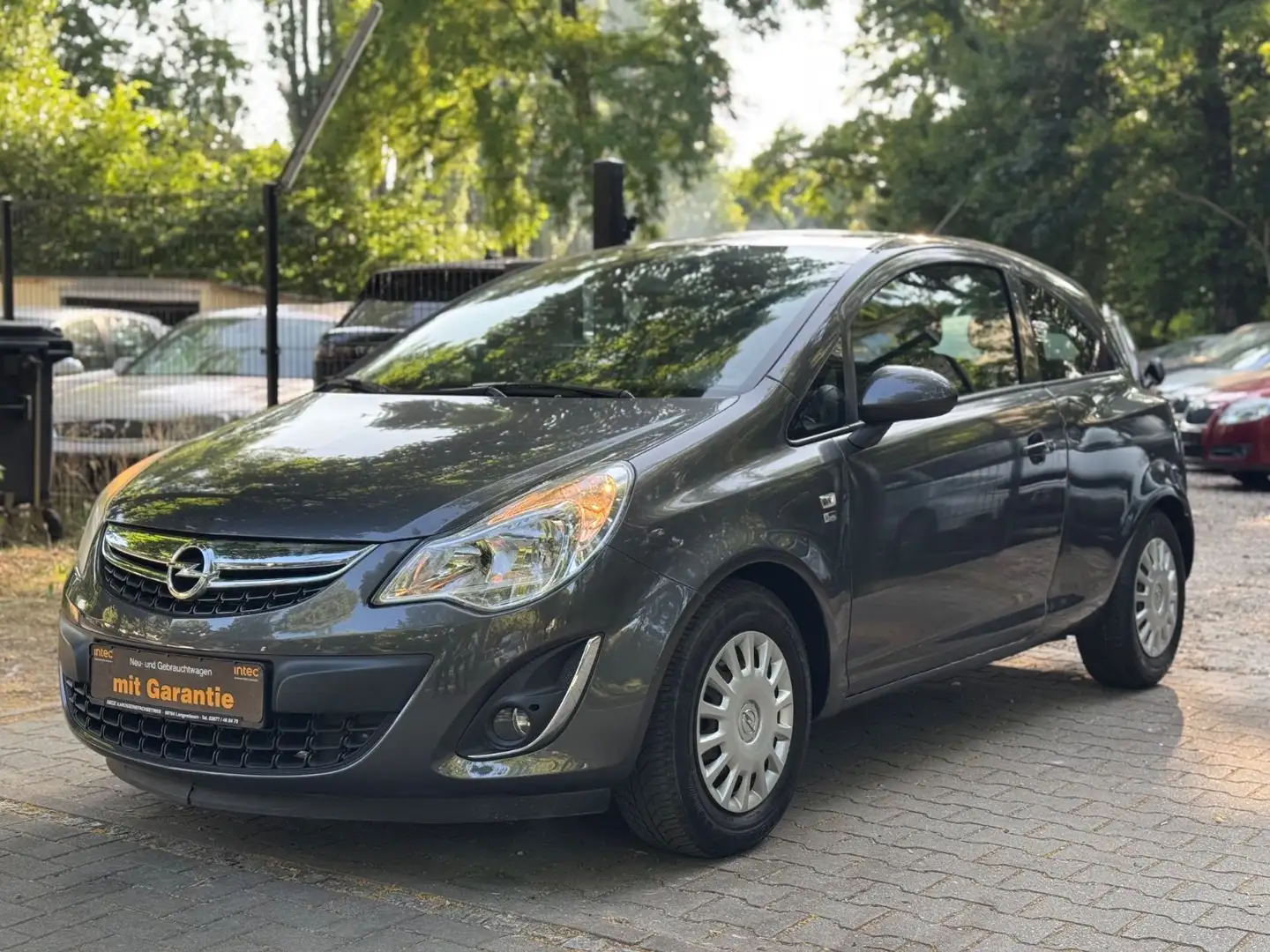 Opel Corsa 1.4 Tüv & Service Neu 2.Hand SHZ PDC Leder Grau - 2
