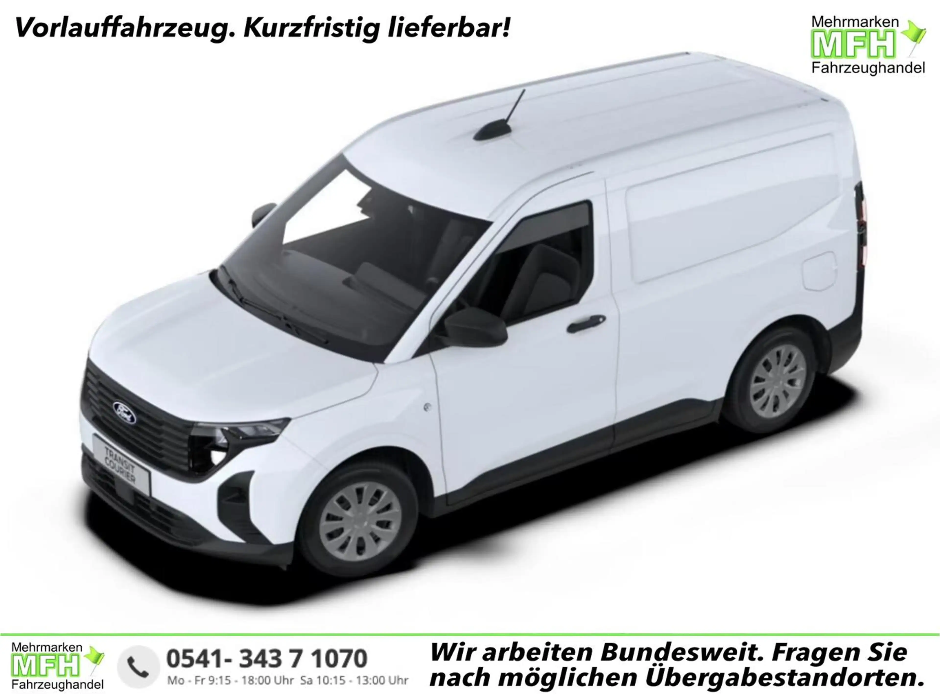 Ford Transit Courier Trend Aut Klima SYNC4 Temp PDC 92 kW (125 PS), ...