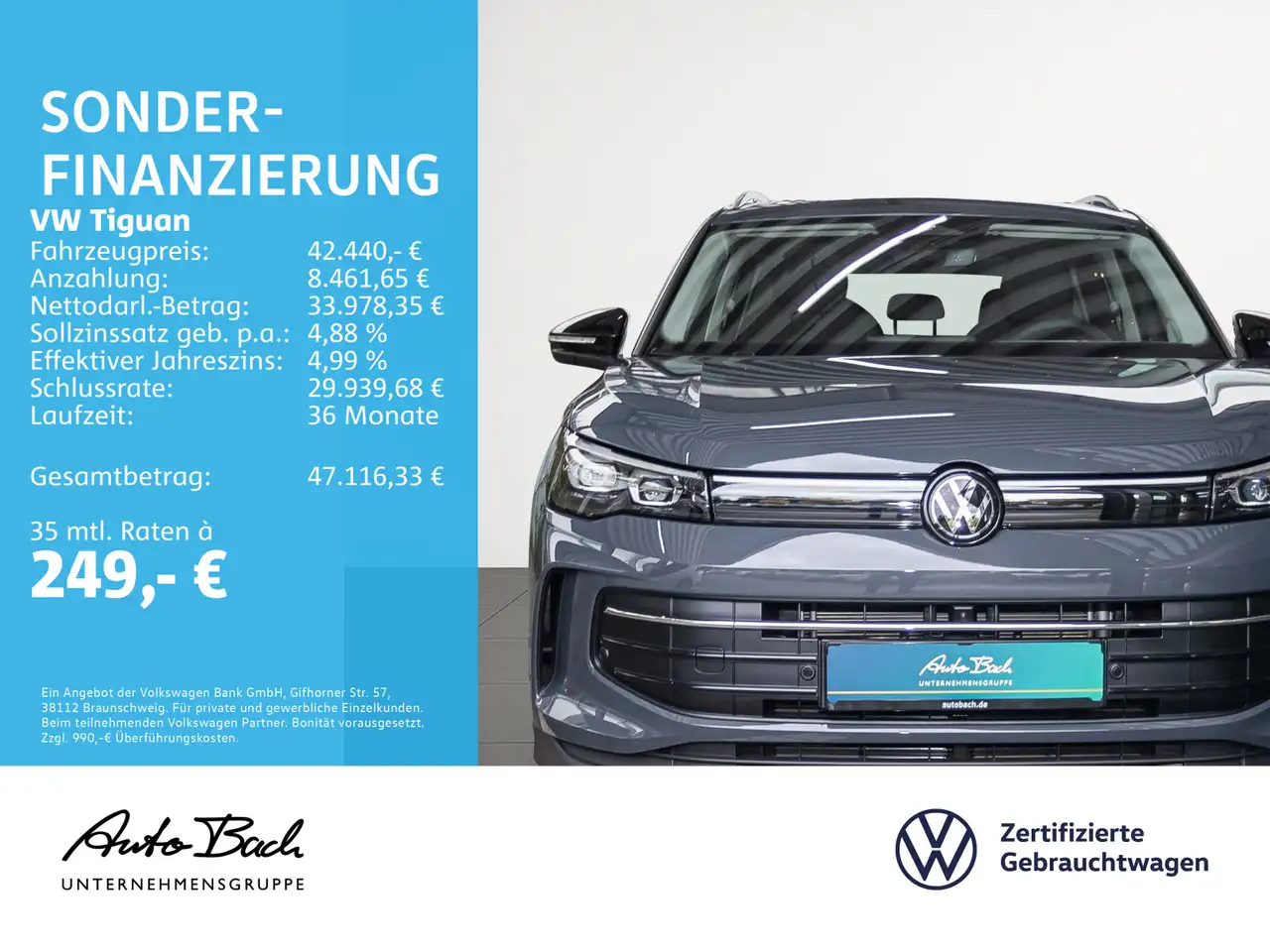 Volkswagen Tiguan 1.5 eTSI DSG ENERGY, AHK, Panoramadach, H 2