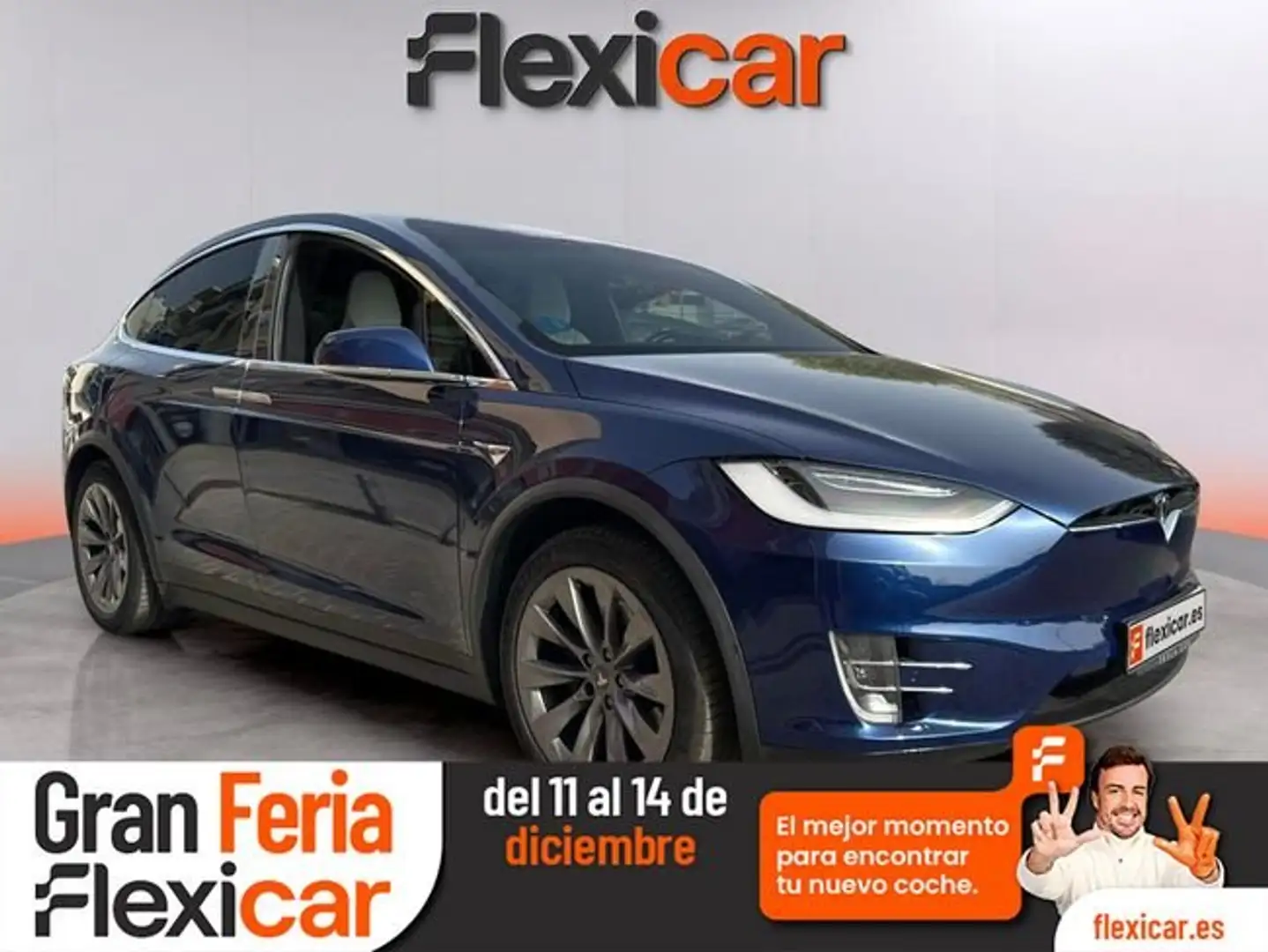 Tesla Model X 100D 4WD Azul - 1