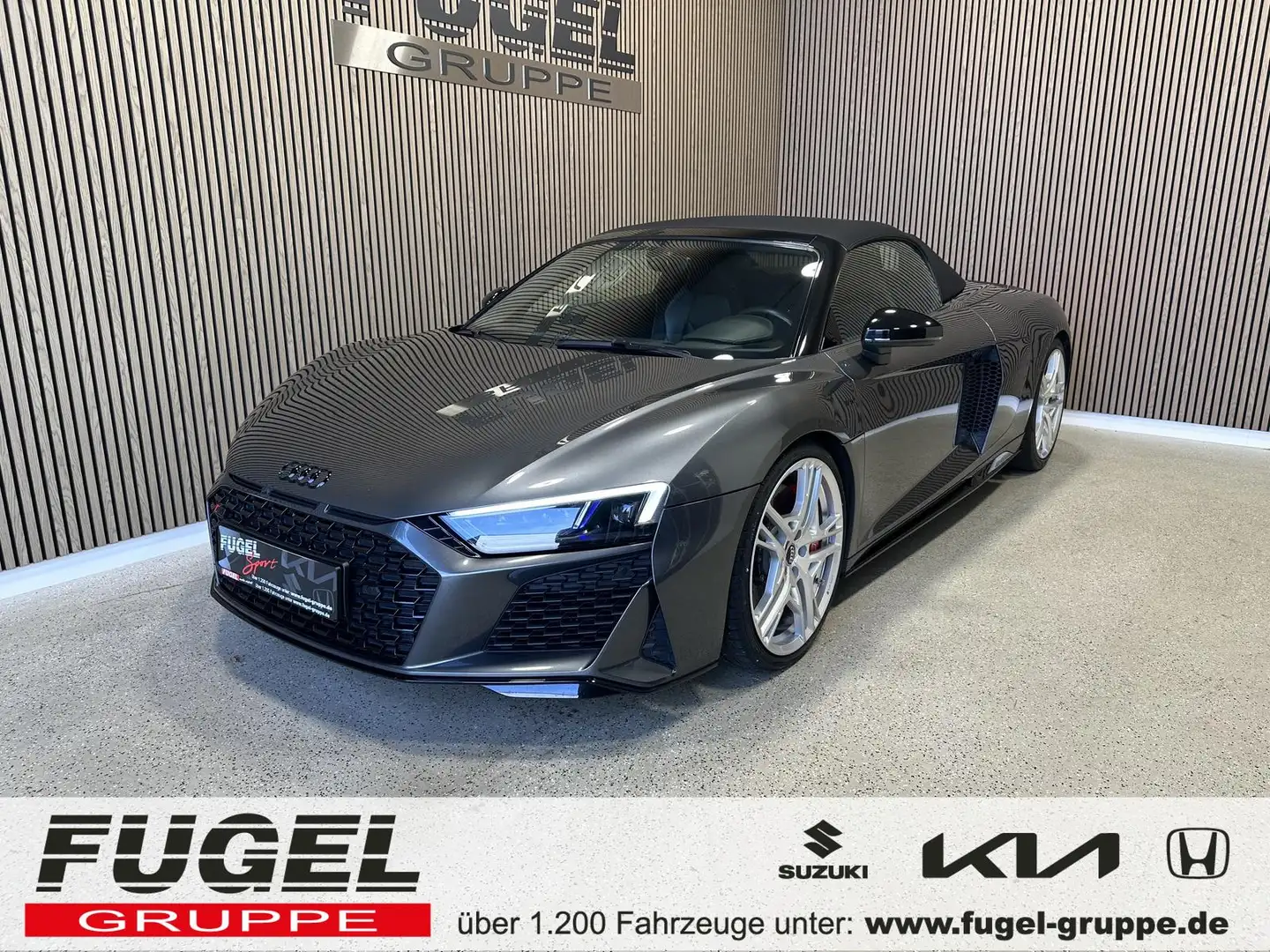 Audi R8 Spyder 5.2 V10 FSI quattro performance Keramikbrem Grau - 1