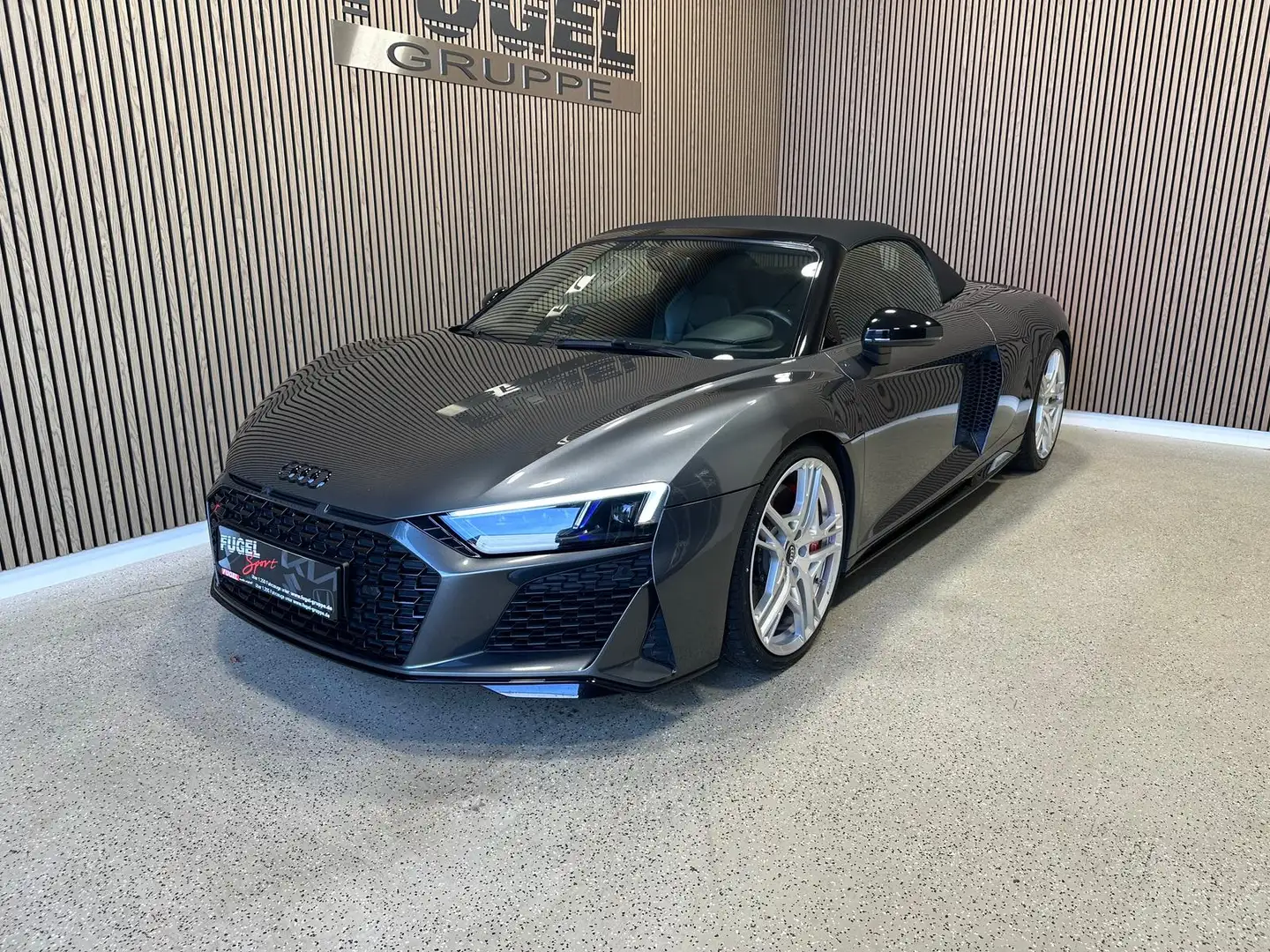Audi R8 Spyder 5.2 V10 FSI quattro performance Keramikbrem Grau - 2