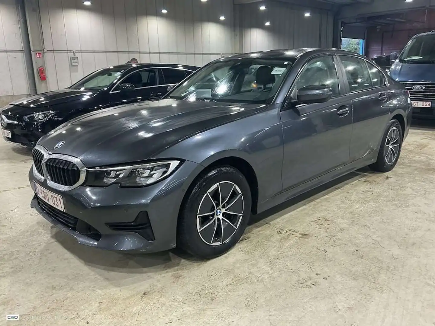 BMW 318 i Berline G20 CUIR SPORT-LED-NAVI-PARKING-CAMERA Gris - 2