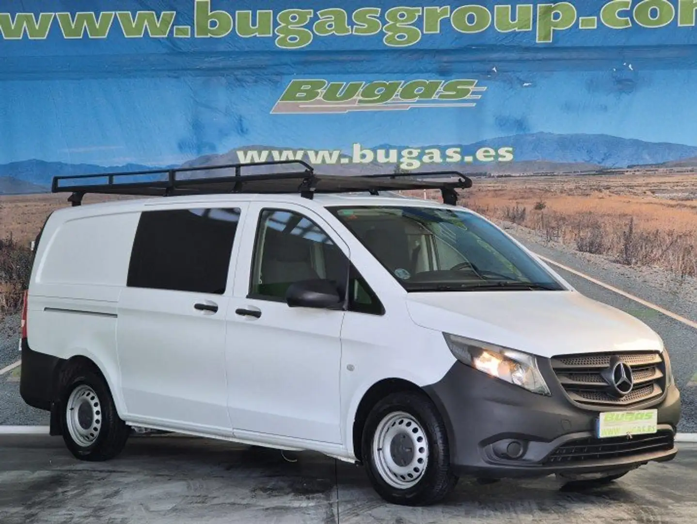 Mercedes-Benz Vito Mixto 110CDI Pro Larga Blanco - 2