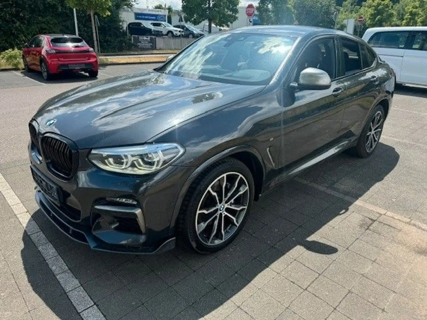 BMW X4 M Leder+HUD+LED+HarmanKardon+Spur+Toterwink Grau - 1