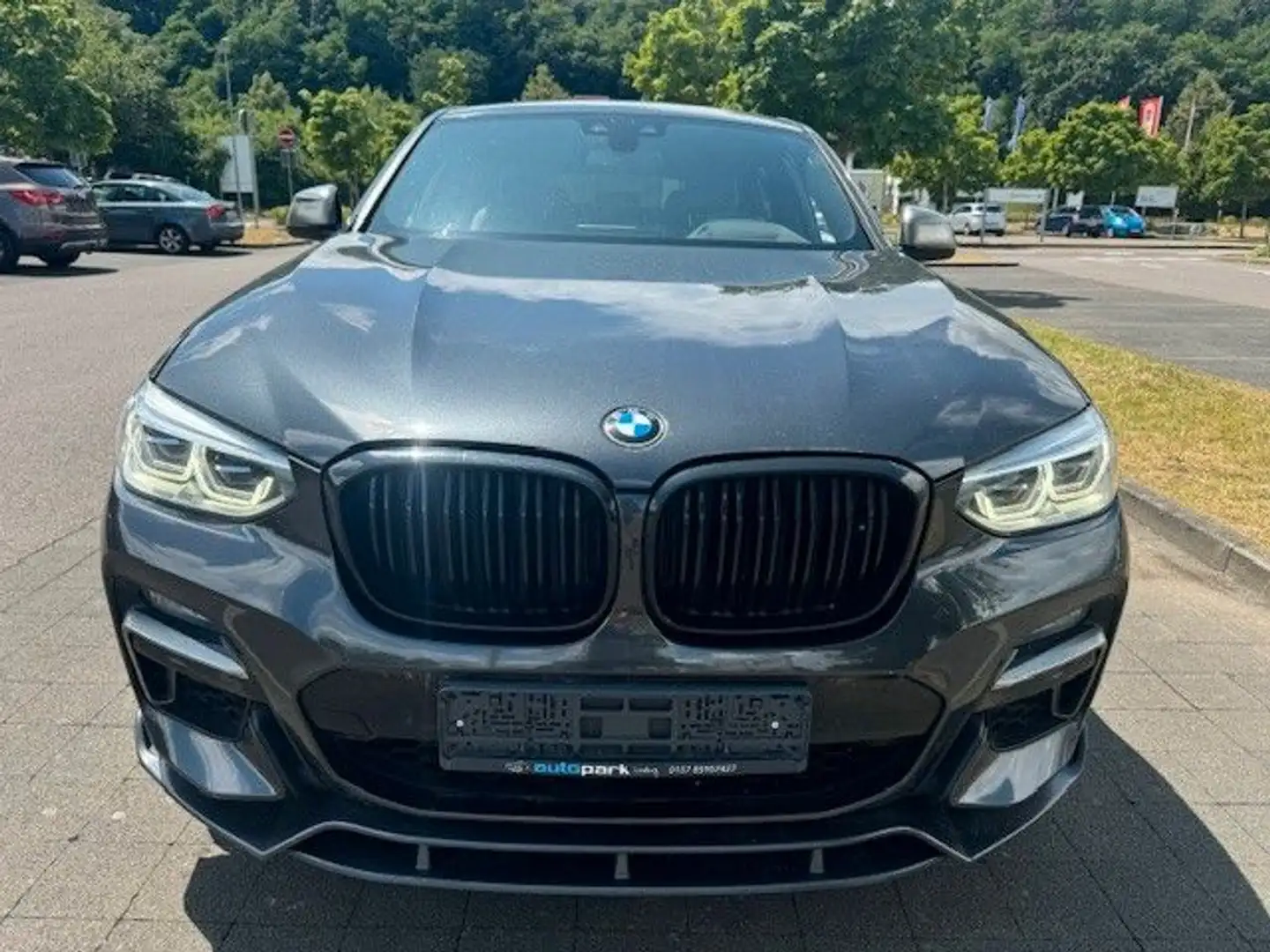 BMW X4 M Leder+HUD+LED+HarmanKardon+Spur+Toterwink Grau - 2