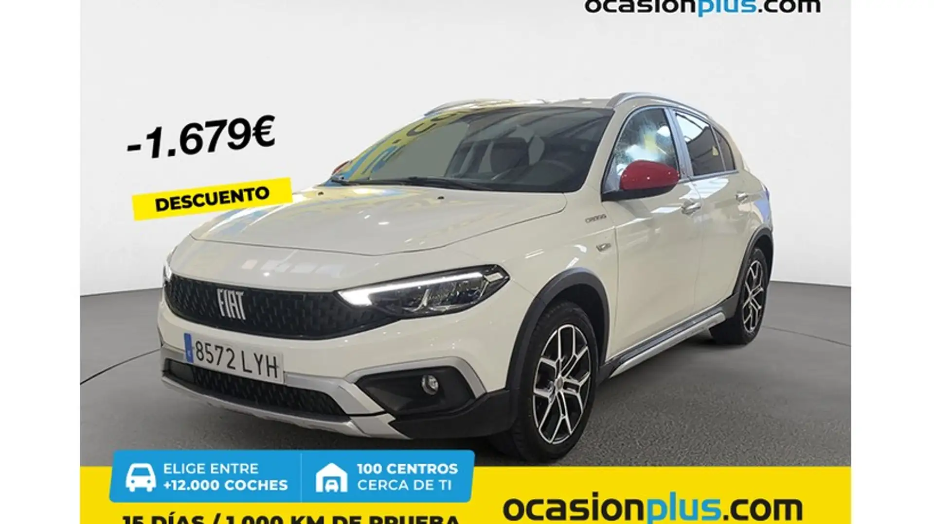 Fiat Tipo 1.5 Hybrid Red DCT Blanc - 1