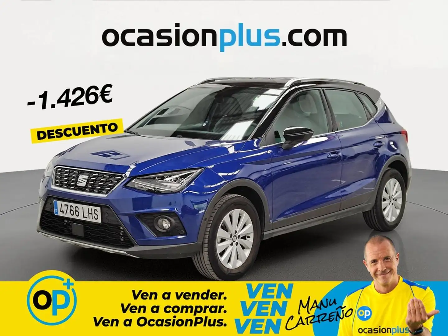 SEAT Arona 1.0 TGI S&S Xcellence 90 Azul - 1