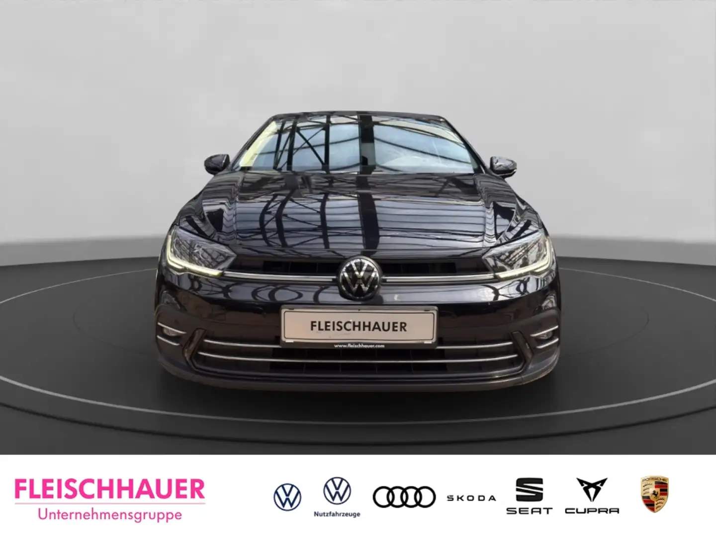 Volkswagen Polo VI Style 1.0 TSI DSG Digitales Cockpit LED IQ Driv Schwarz - 2