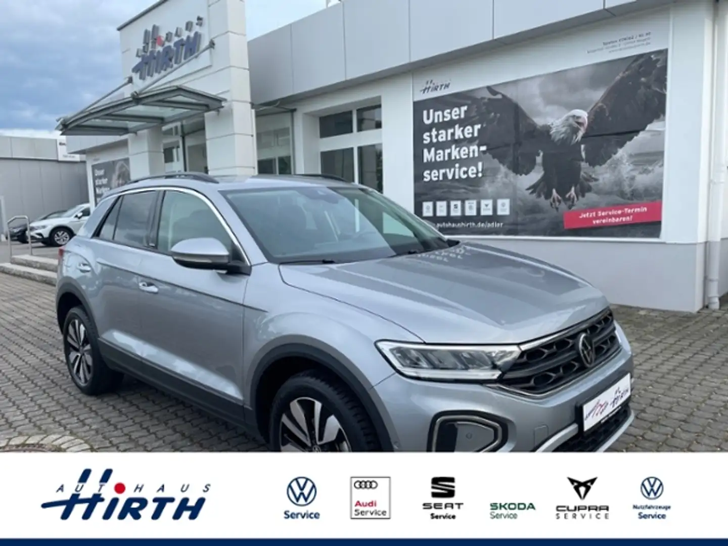 Volkswagen T-Roc MOVE 1.0 TSI OPF KLIMA LED NAVI ALU Argent - 1