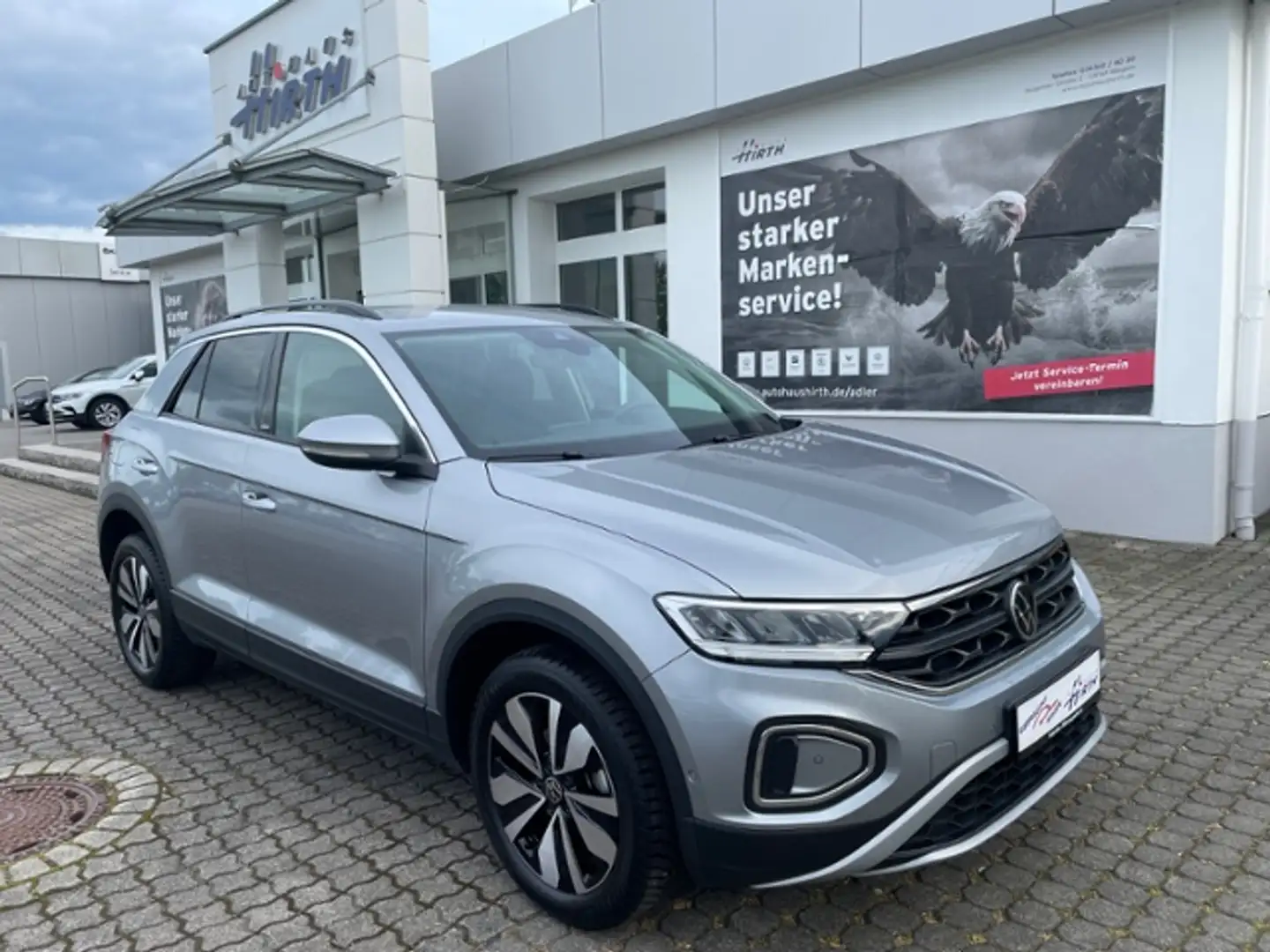 Volkswagen T-Roc MOVE 1.0 TSI OPF KLIMA LED NAVI ALU Argent - 2