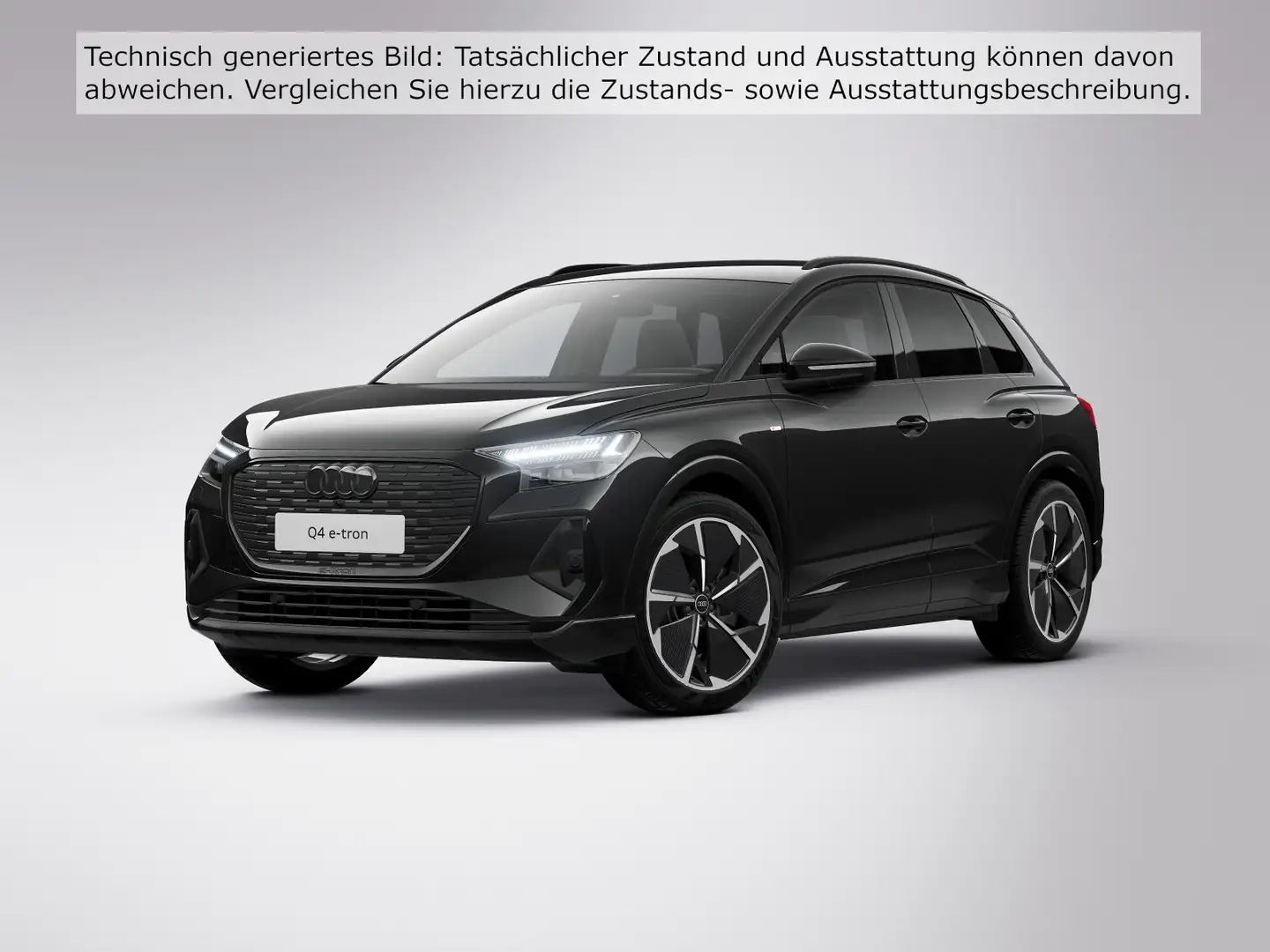 Audi Q4 e-tron 45 S LINE EDT. LM21 OPTIK-PKT MATRIX Schwarz - 2
