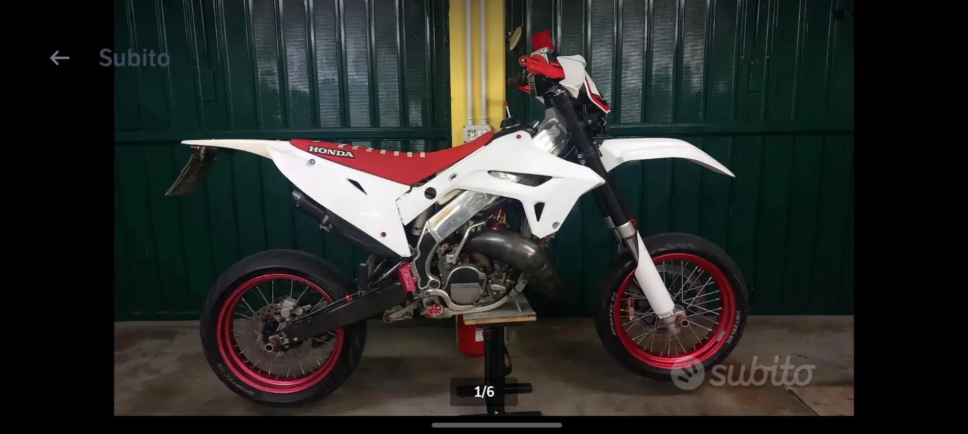 Honda CR 125 Bianco - 2