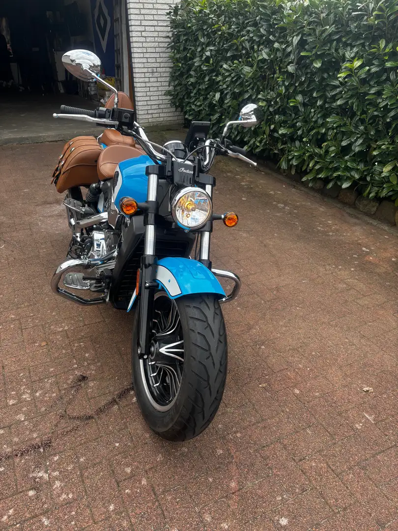 Indian Scout Sky Blue/Pearl White Azul - 2