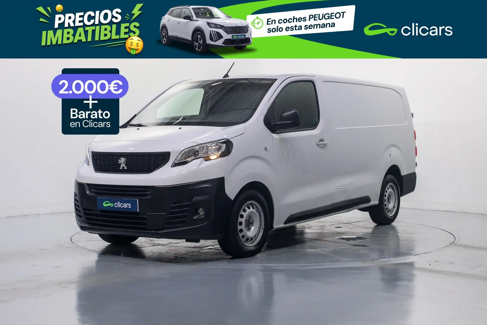 Peugeot Expert Fg. Long 1.5BlueHDi S&S Premium 100 Blanco - 1