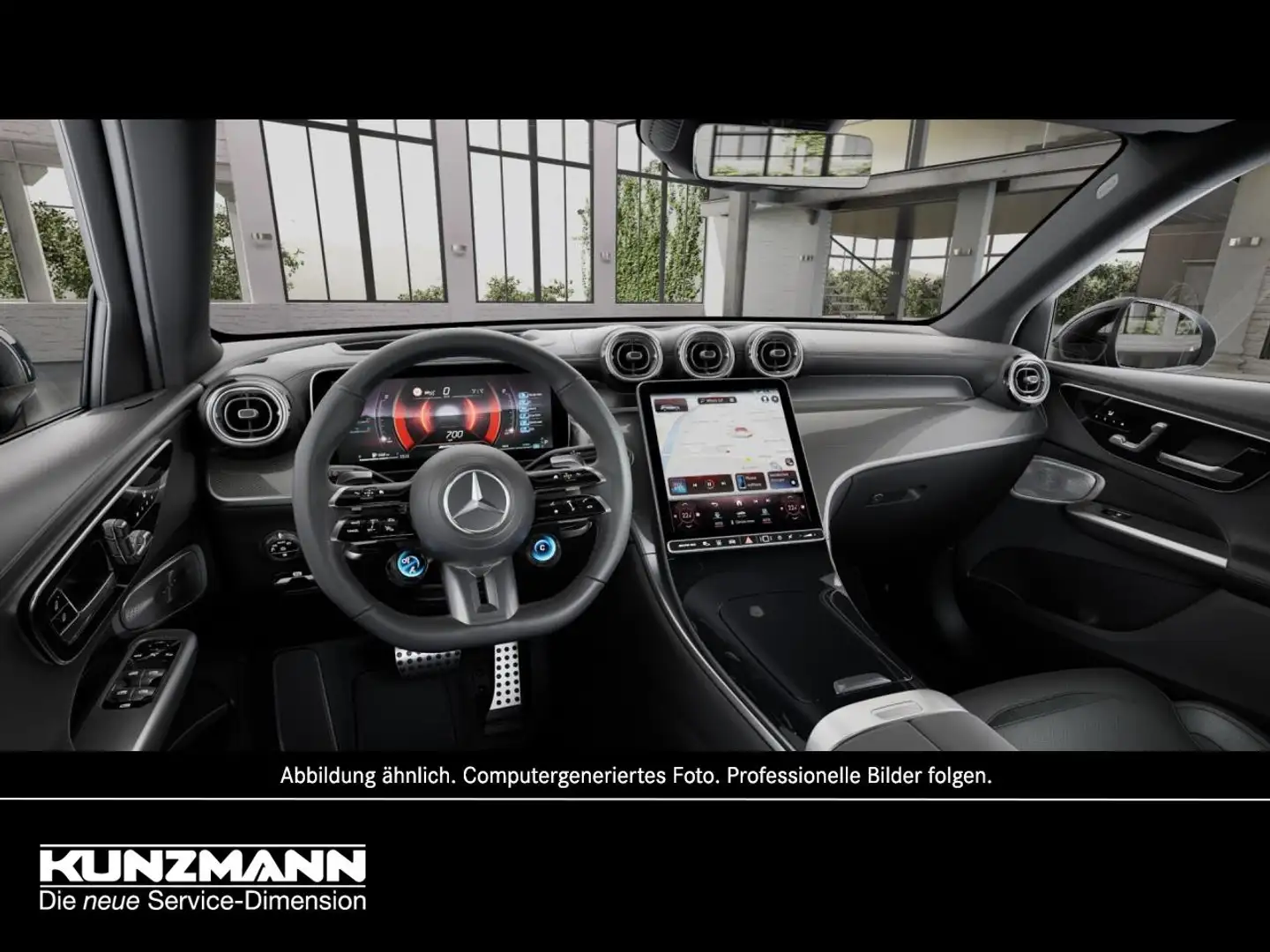 Mercedes-Benz GLC 43 AMG 4M Night Distronic Panorama AHK HUD Schwarz - 2