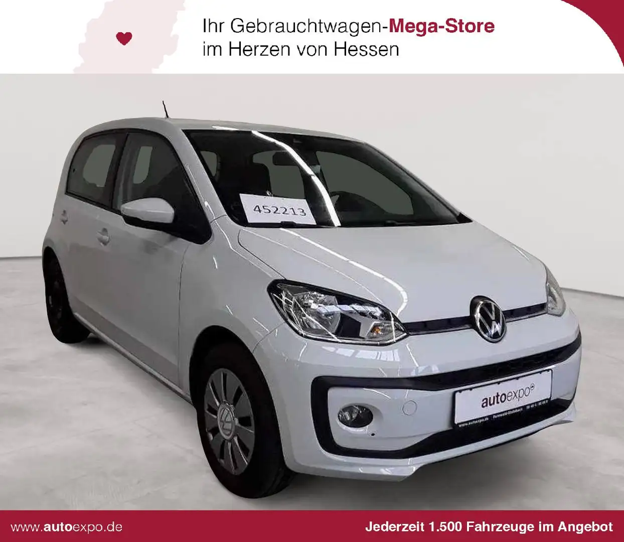 Volkswagen up! up! AssiP WinterP SHZ PDC Weiß - 1