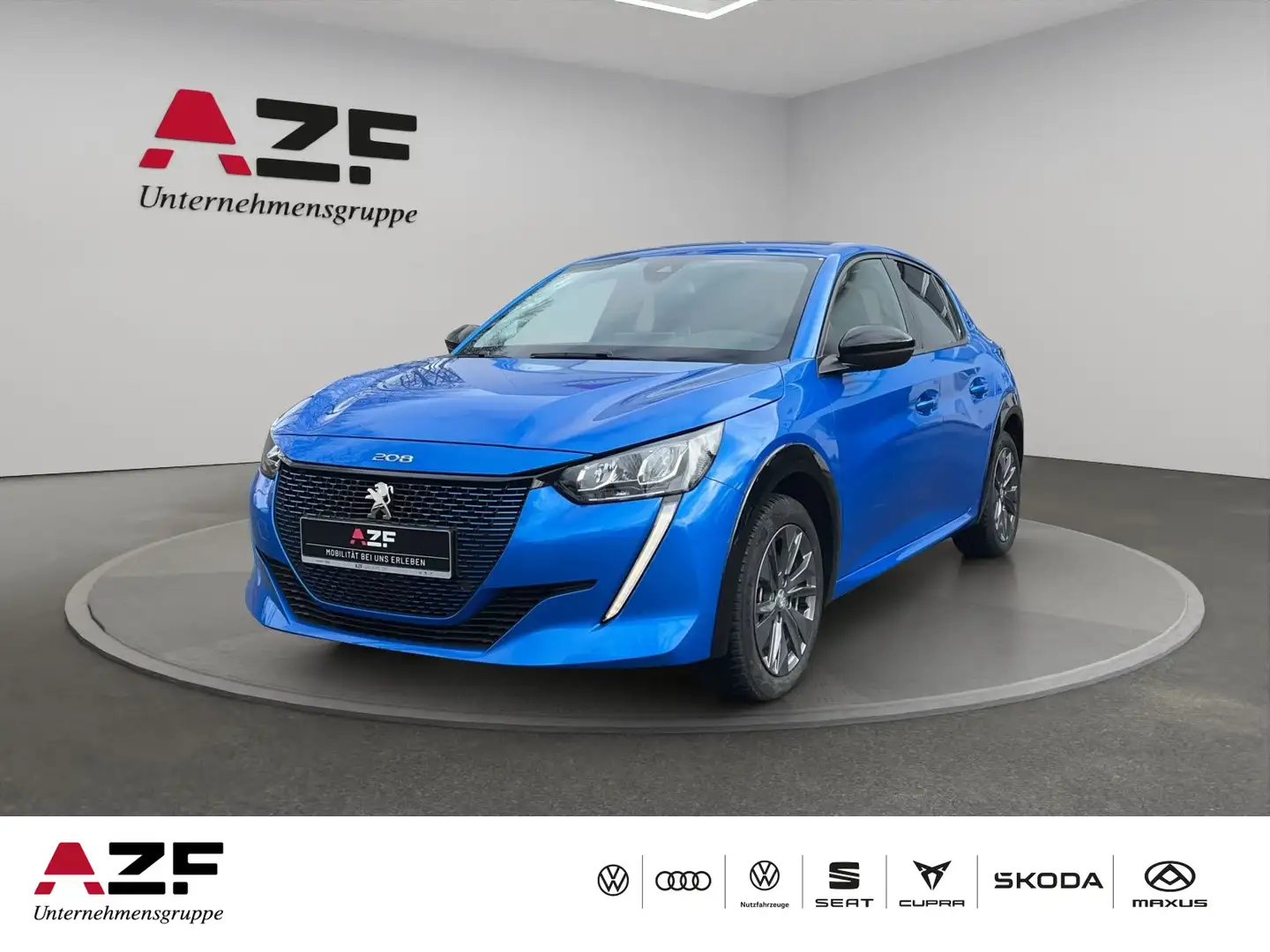 Peugeot 208 e- Allure Pack WÄRMEPUMPE+NAVI+LED+KAMERA Blau - 1