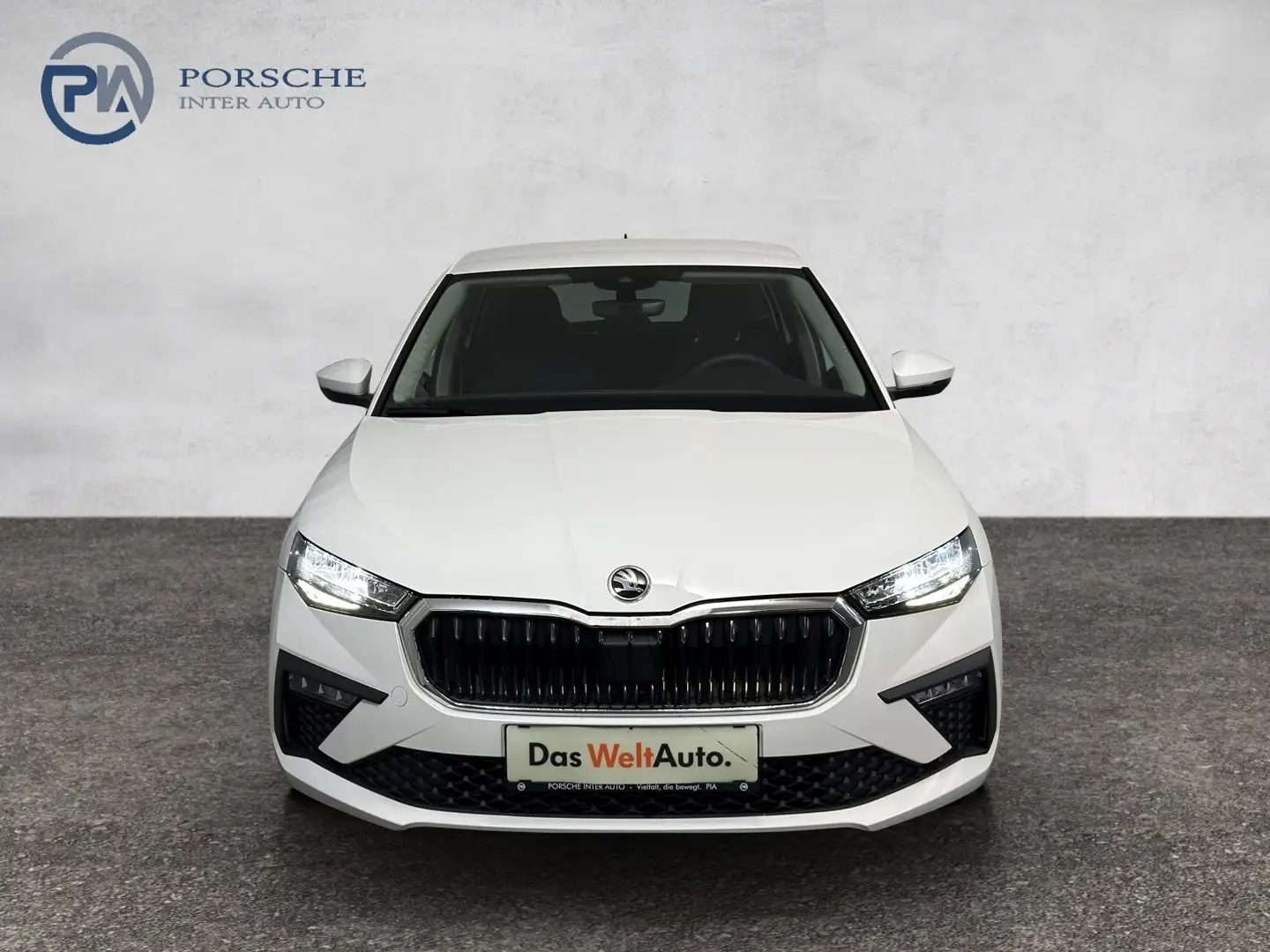 Skoda Scala Essence TSI DSG Blanc - 2
