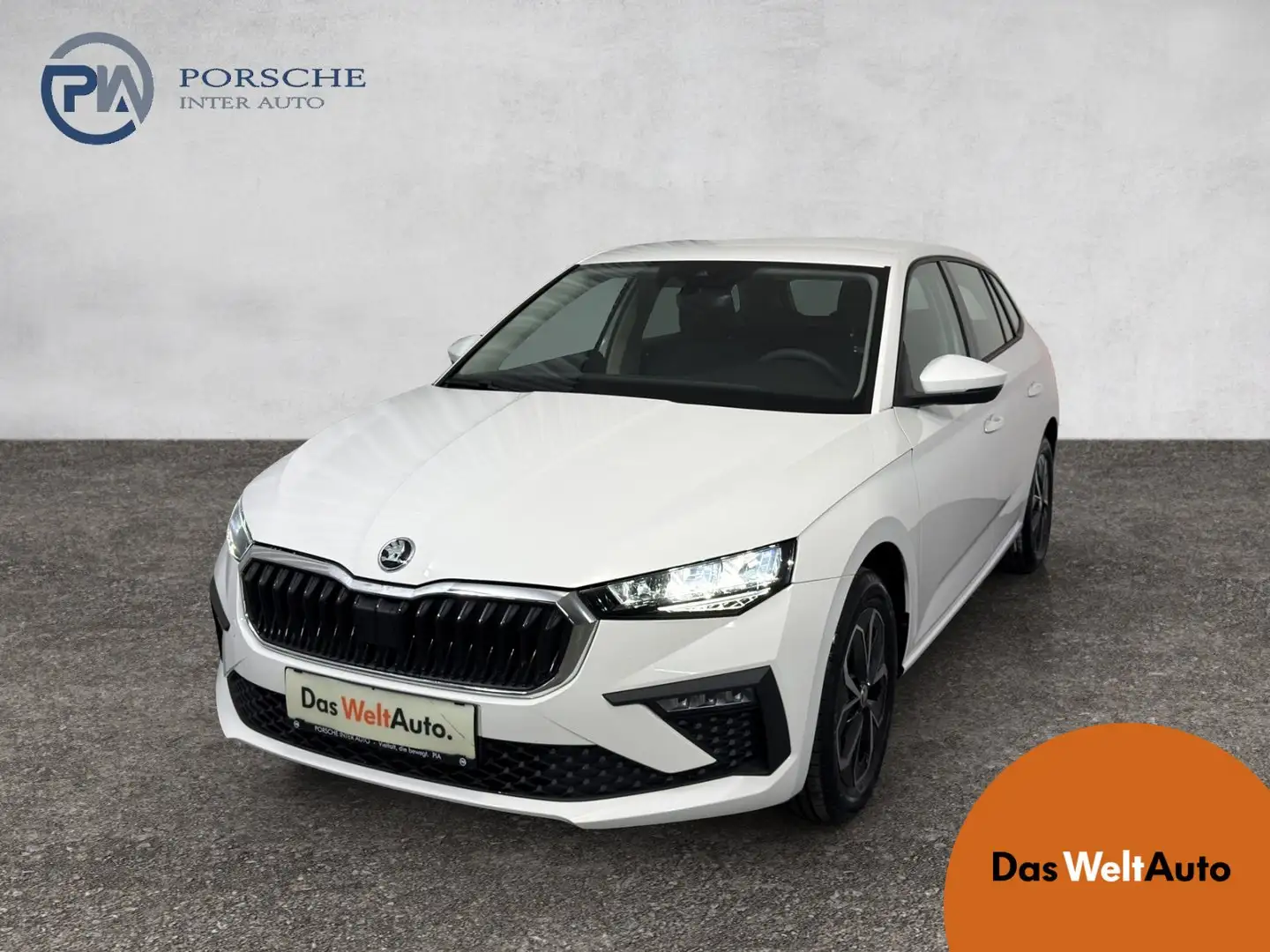 Skoda Scala Essence TSI DSG Blanc - 1