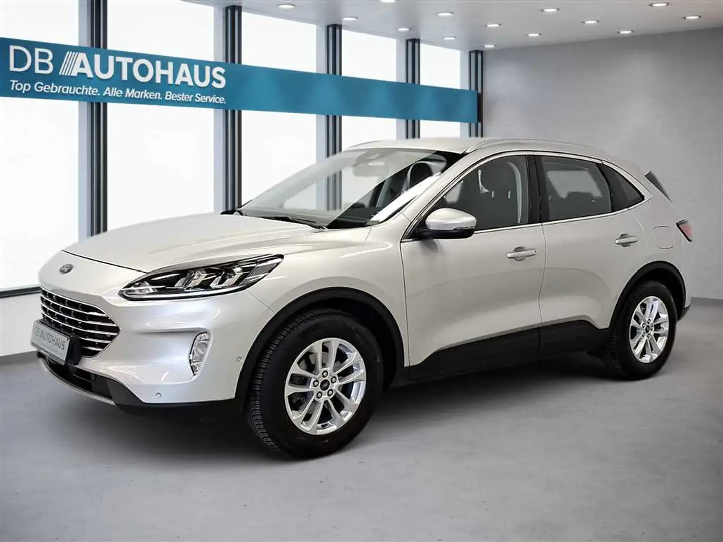 Ford Kuga Titanium 2.0 EcoBlue Automatik Srebrny - 1