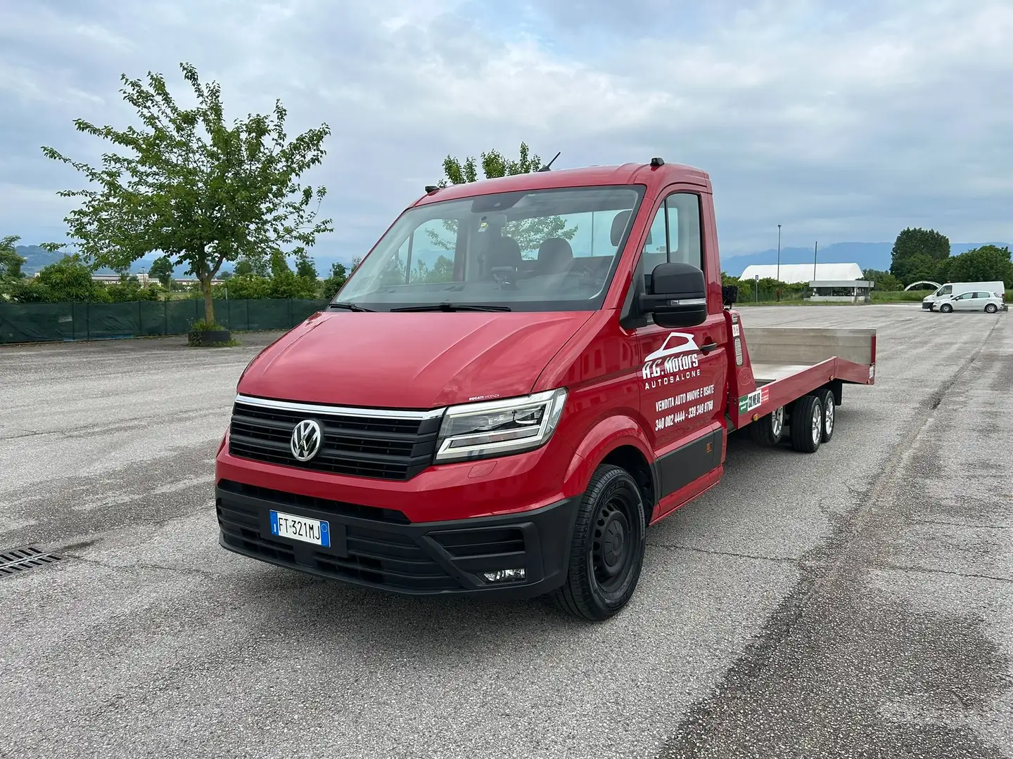 Volkswagen Crafter 2.0 TDI 140CV COMEAR PF1500 Rosso - 1