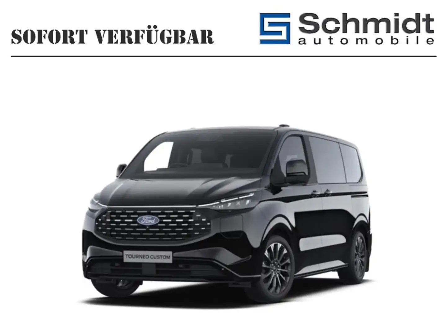 Ford Transit Custom Tourneo Custom Bus Titanium X 340L1 2,5L PHEV 233PS A FWD Schwarz - 1