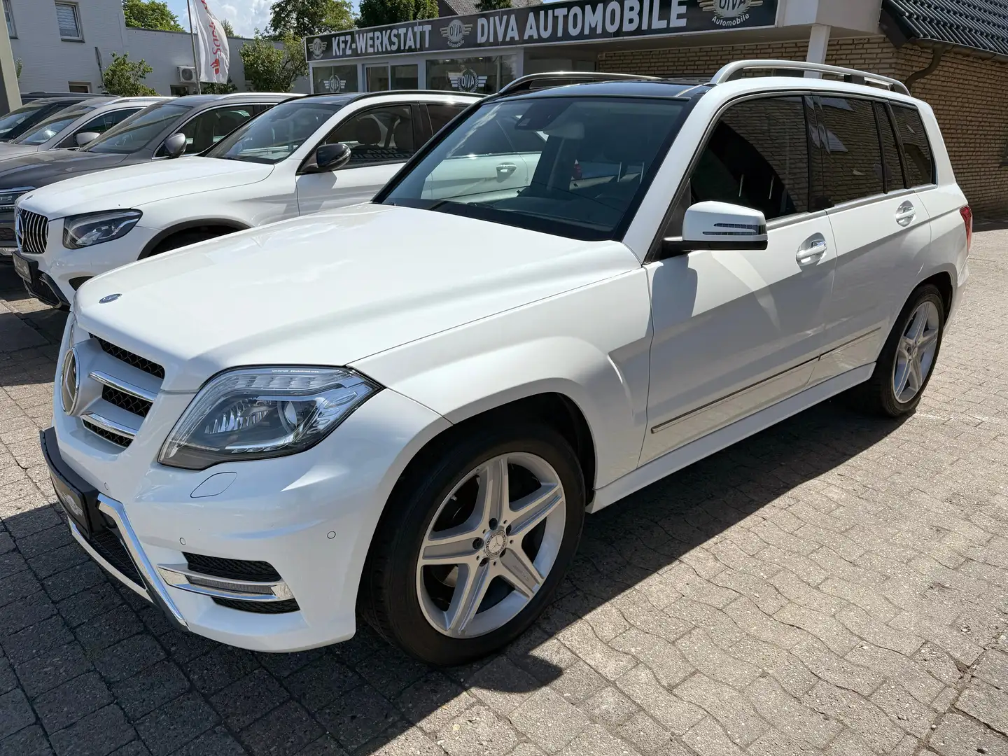 Mercedes-Benz GLK 350 GLK 350 CDI BE 4M AMG Sportpaket Weiß - 1