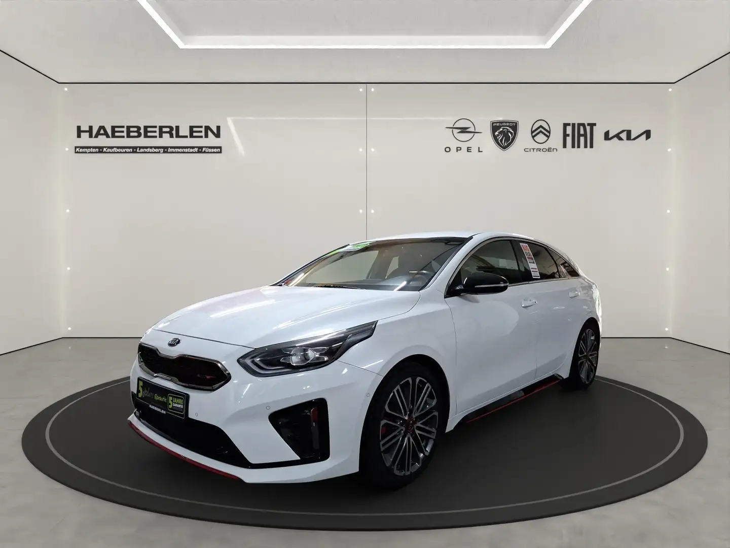 Kia ProCeed / pro_cee'd ProCeed 1.6 T-GDI GT LED+Navi+SHZ+2xKlima+4xSHZ Weiß - 2