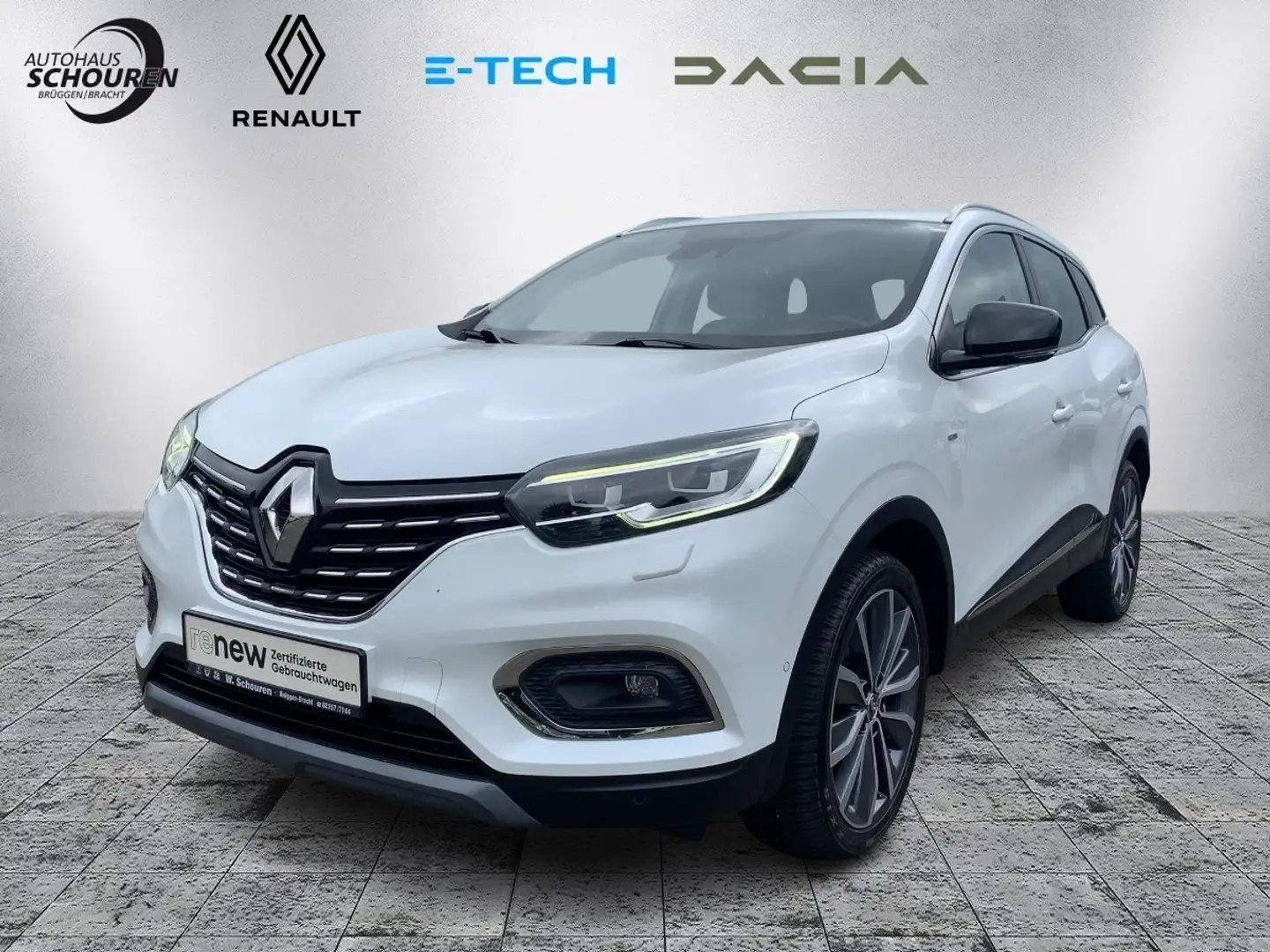 Renault Kadjar 1.3 TCe 160 Bose Edition  AHK+SHZ+KAMERA Weiß - 1
