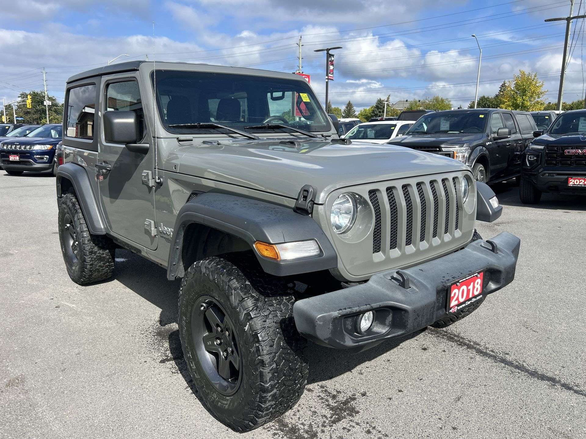 Gray 2018 Jeep Wrangler SUV / Crossover Four-Wheel Drive Automatic