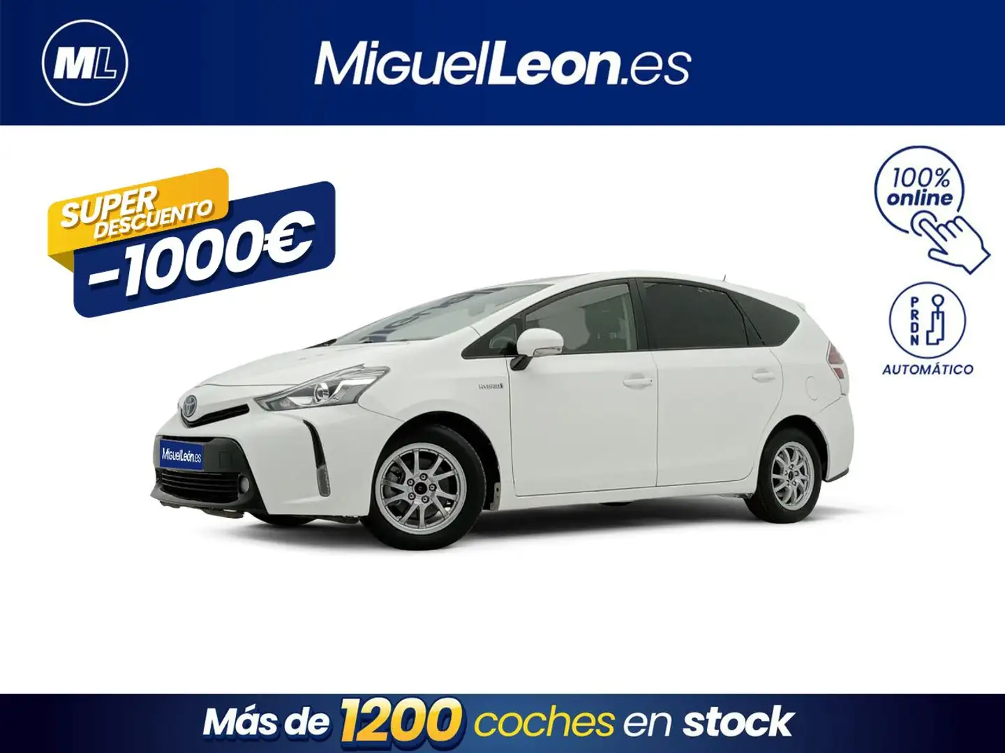 Toyota Prius Eco Bílá - 1