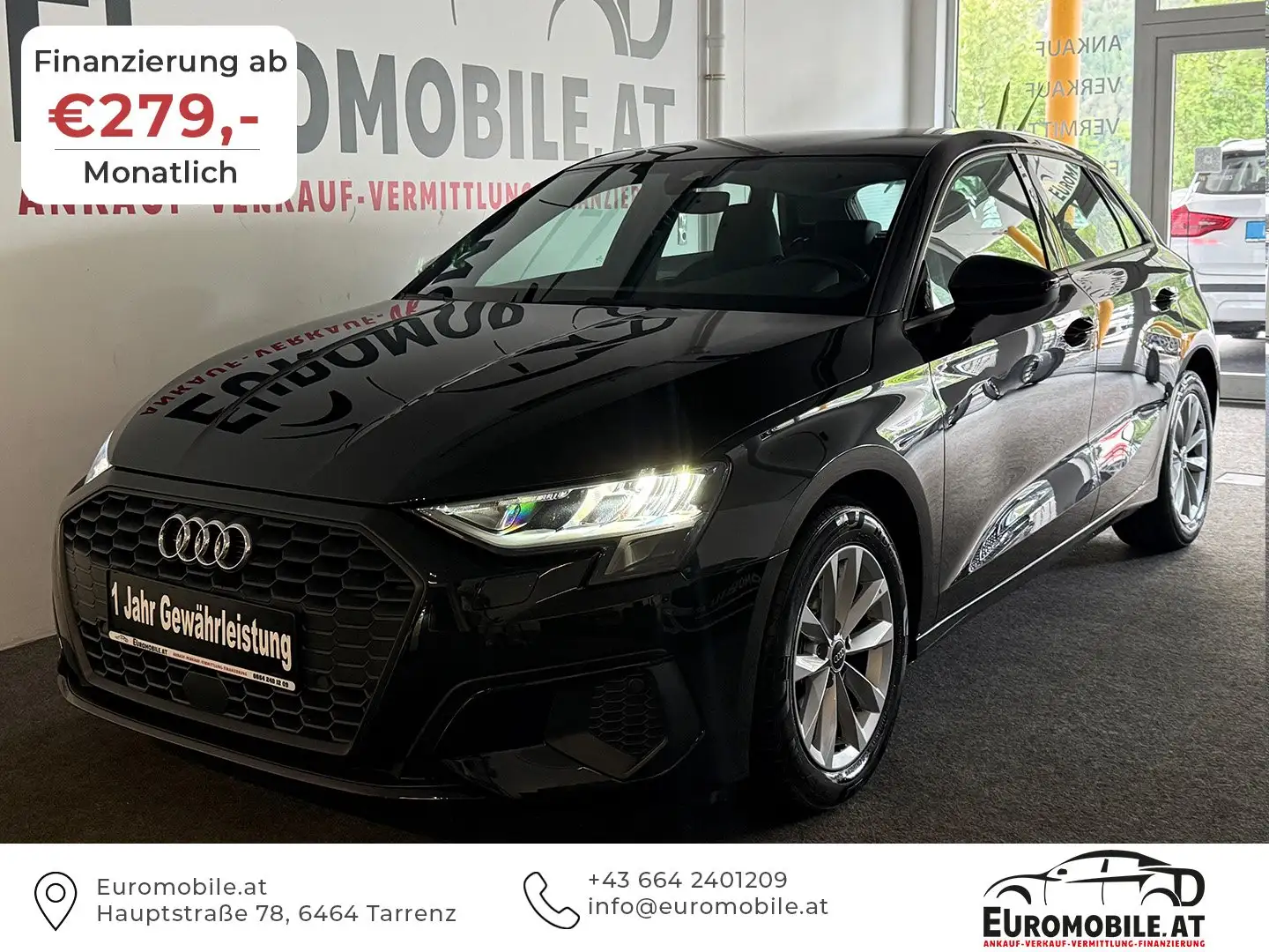 Audi A3 35 TDI basis Interieur-Paket S line*RFK*AMBI-PLUS* Schwarz - 1