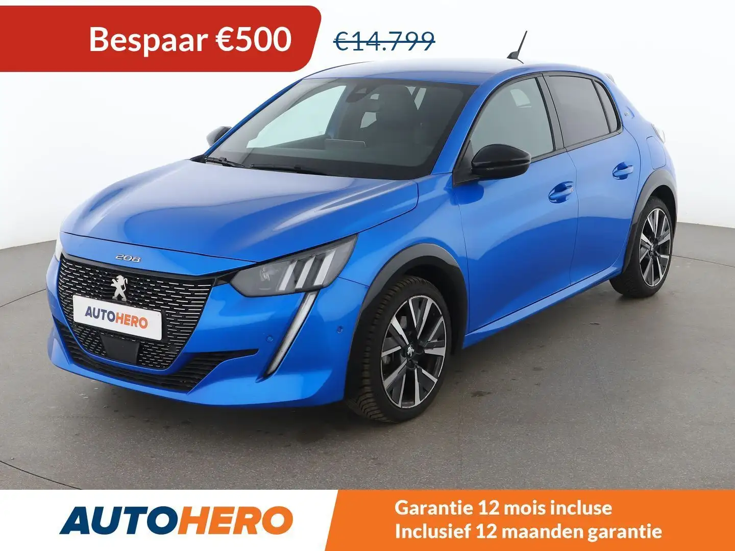 Peugeot 208 1.2 PureTech GT Bleu - 1