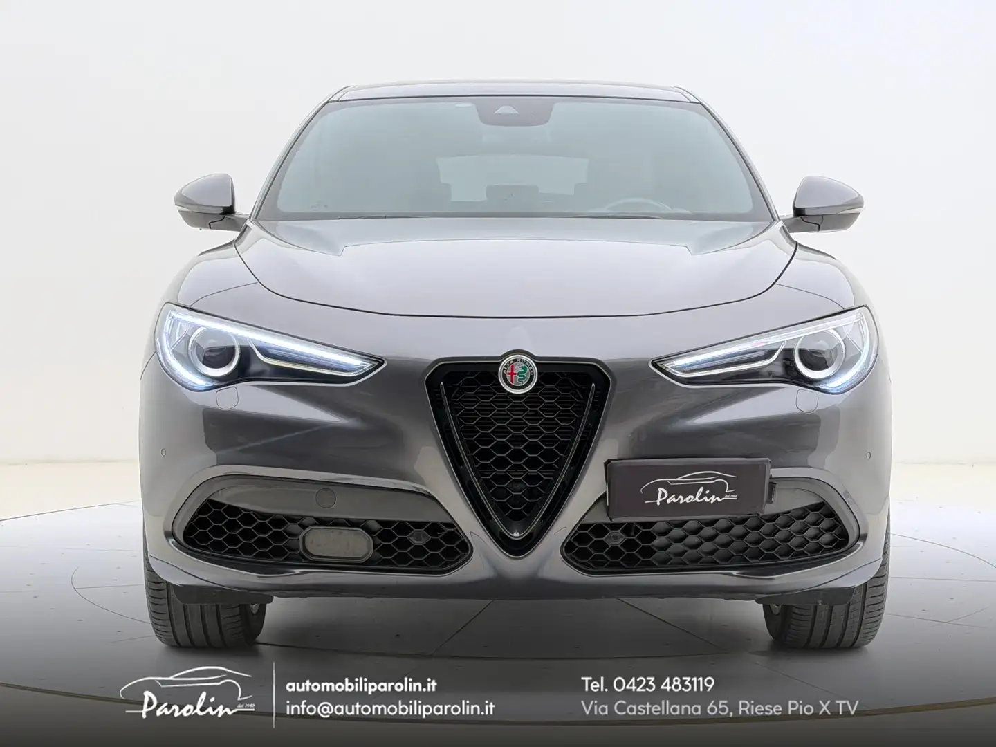 Alfa Romeo Stelvio 2.0 t Veloce Q4 280cv auto Prezzo REALE Gris - 2