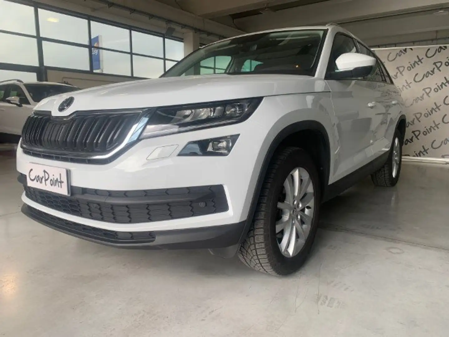 Skoda Kodiaq 2.0 tdi evo 150cv Executive DSG 7 POSTI Weiß - 2