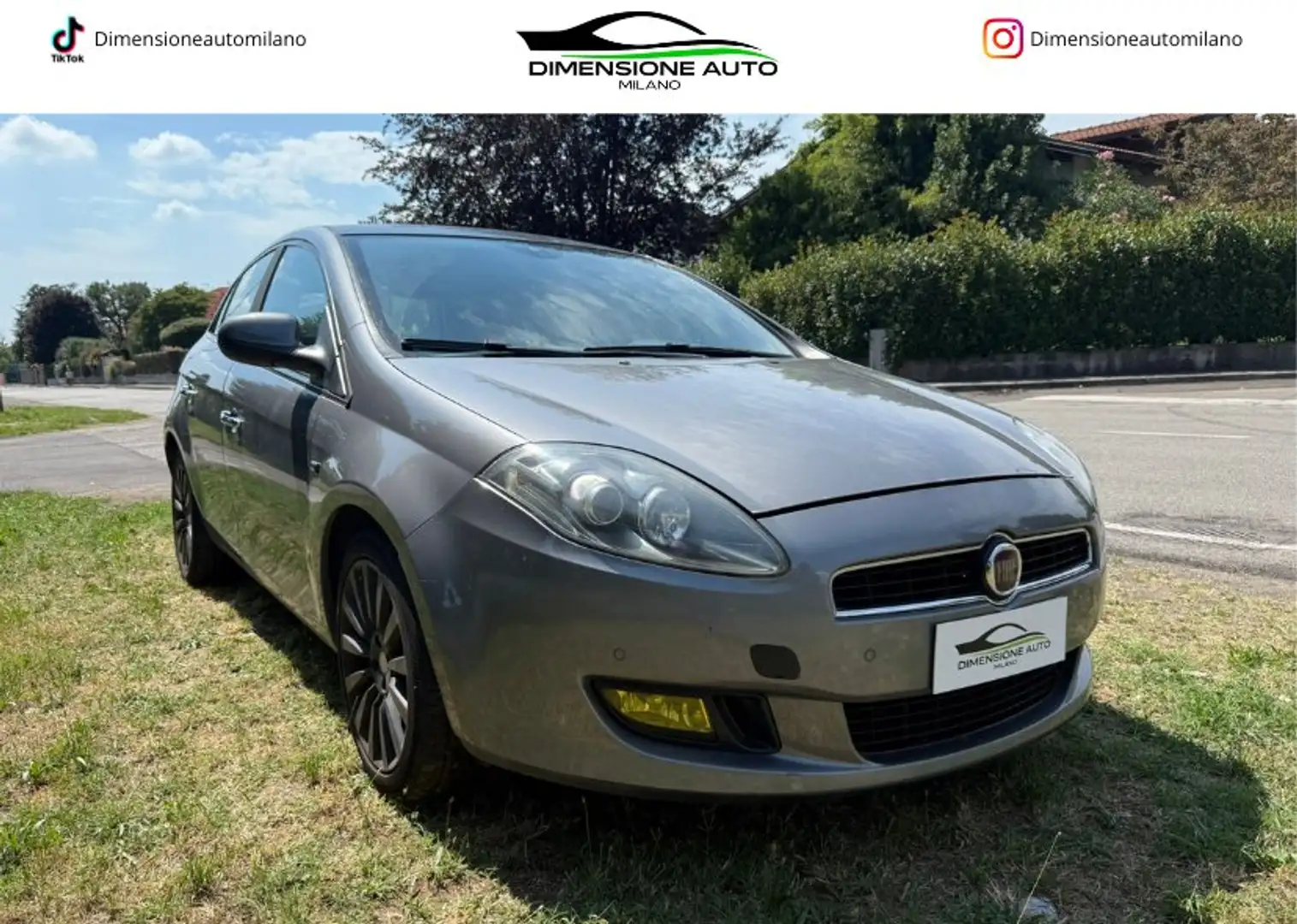 Fiat Bravo Bravo II 2007 1.4 m-air Emotion s Grigio - 1