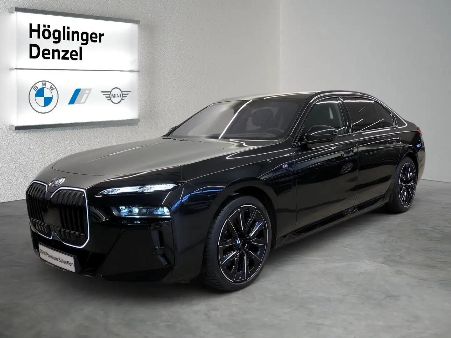BMW 750 e xDrive Schwarz - 2