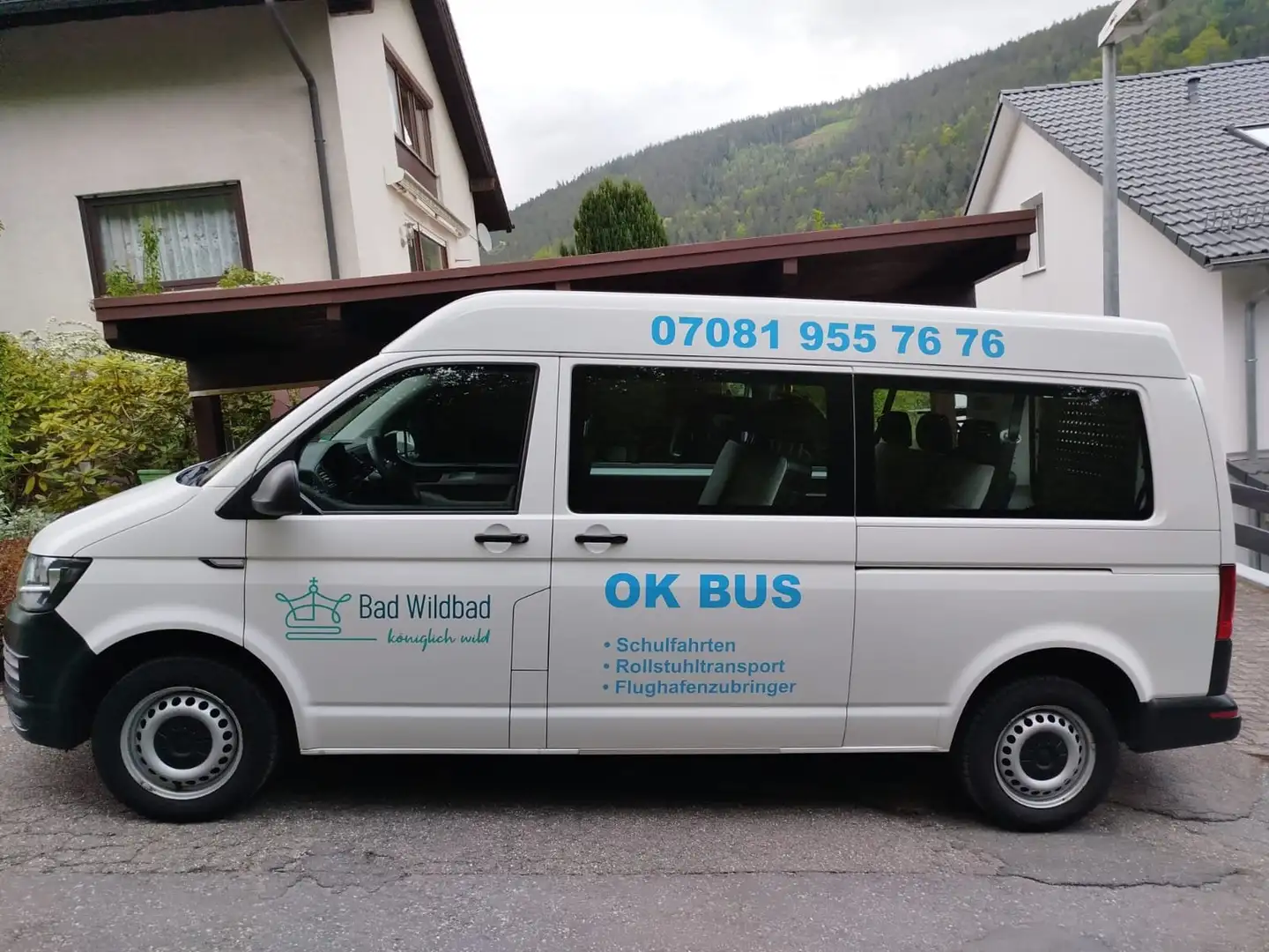 Volkswagen T6 Kombi ROLLSTUHLRAMPE+AHK! Lang&Hoch Weiß - 1